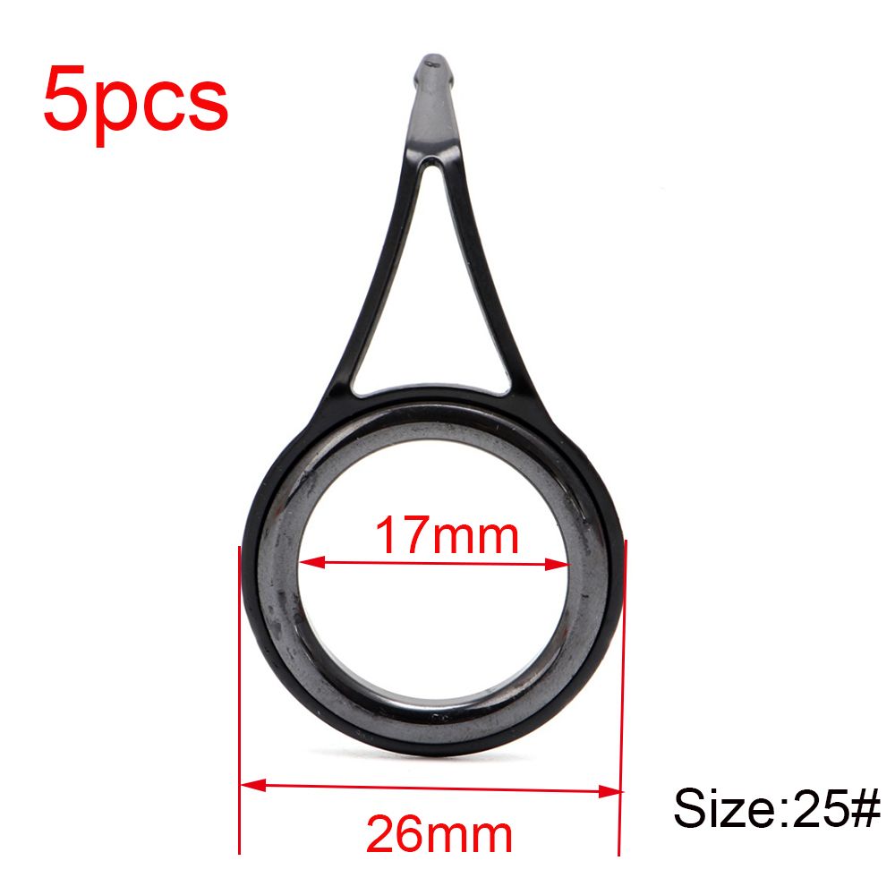 Fishing Rod Building Kit - Oval 3mm-23mm Internal diameter Stainless Steel