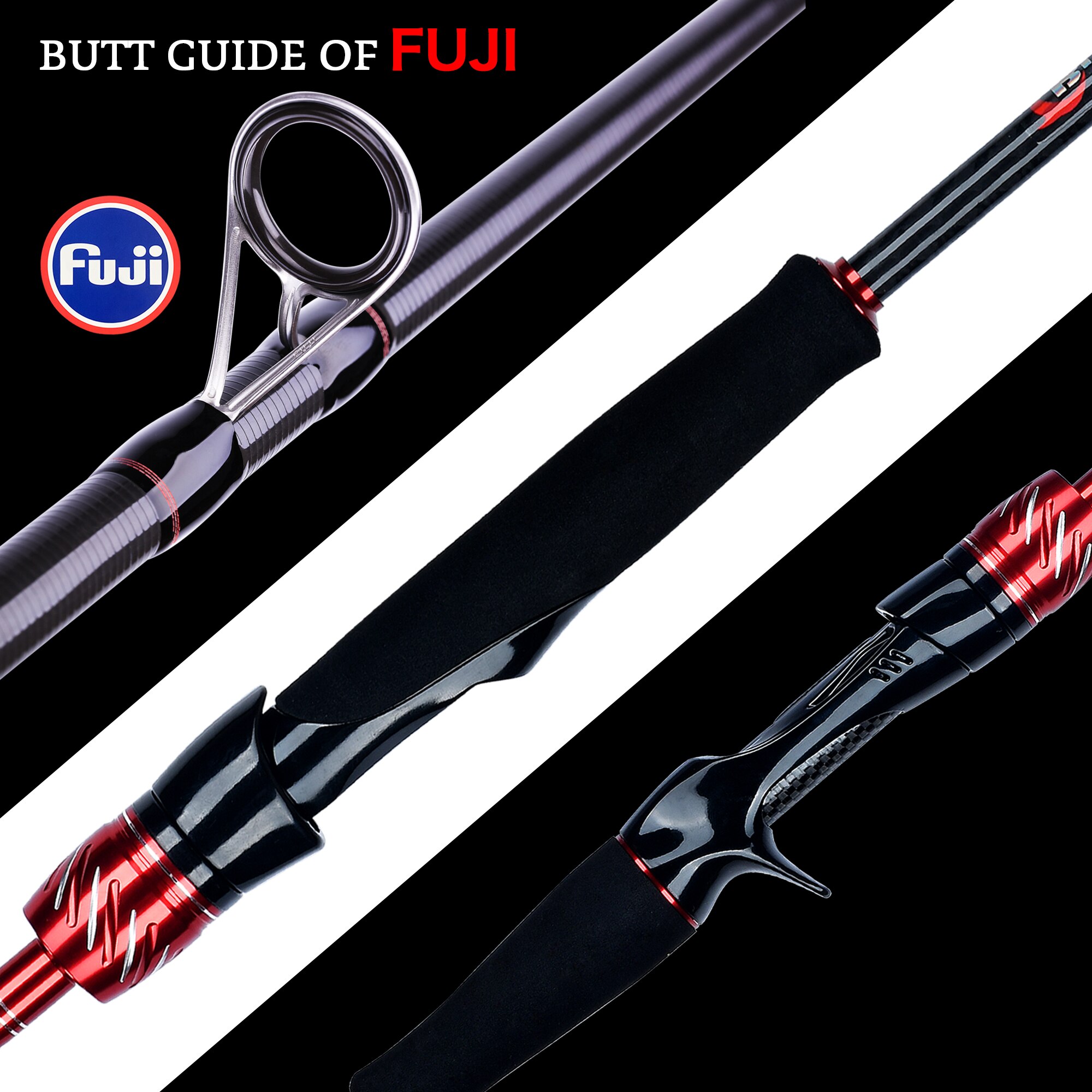 BIUTIFU Traveller Spinning Cas - Fishing Rod Ice recension och pris