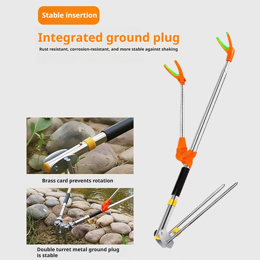 Ground Fishing Rod Stand Brack - Fishing Rod Case recension och pris
