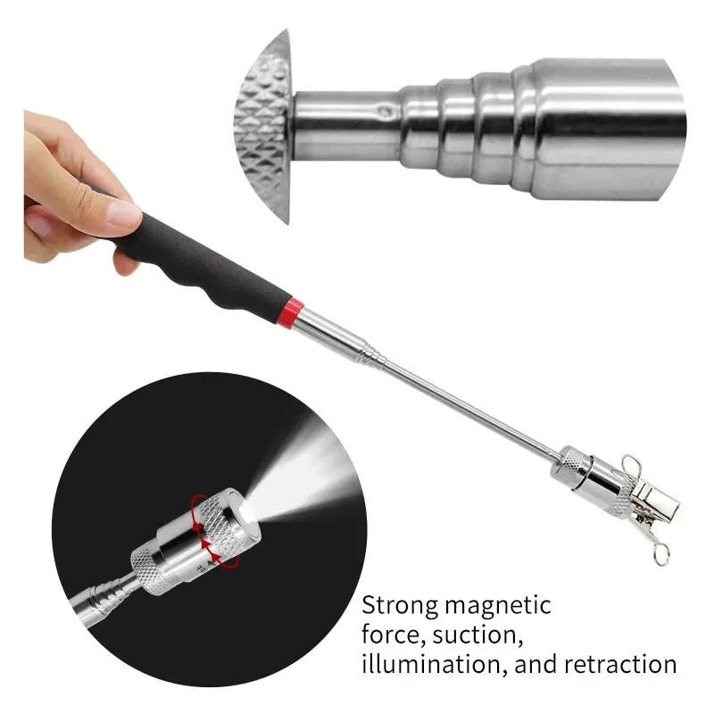 Telescopic Magnetic Pen with L - Fishing Rod Telescopic recension och pris