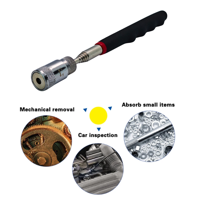 1pc Portable Magnetic PickUp T - Fishing Rod Telescopic recension och pris