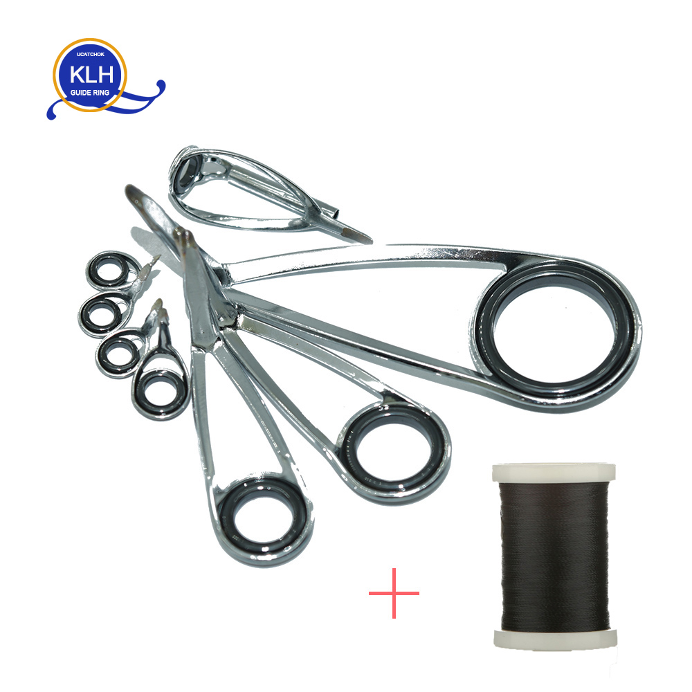 8pcs/Kit KLH Bracket Stainless - Fishing Rod Spinning recension och pris