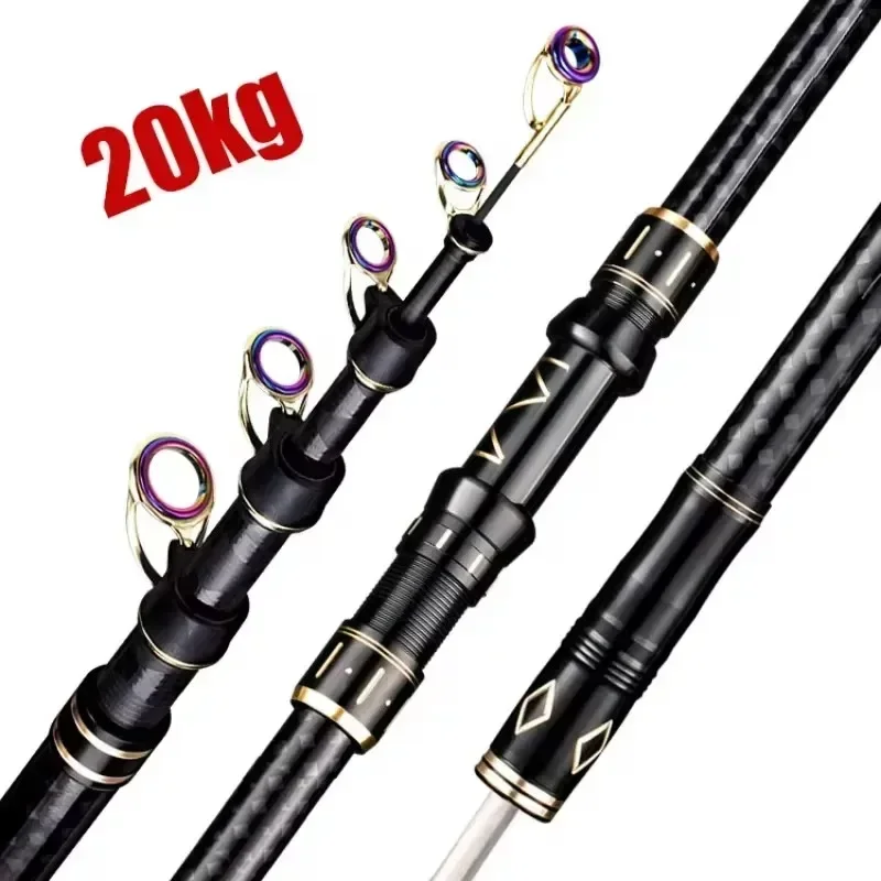 2.1m 2.7m 3.6m 4.5m Telescopic - Fishing Rod Surf recension och pris