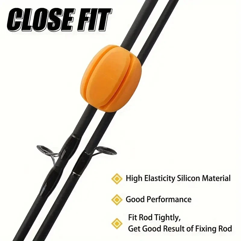 2PCS Rod Ball Retaining Clip R - Fishing Rod Case recension och pris