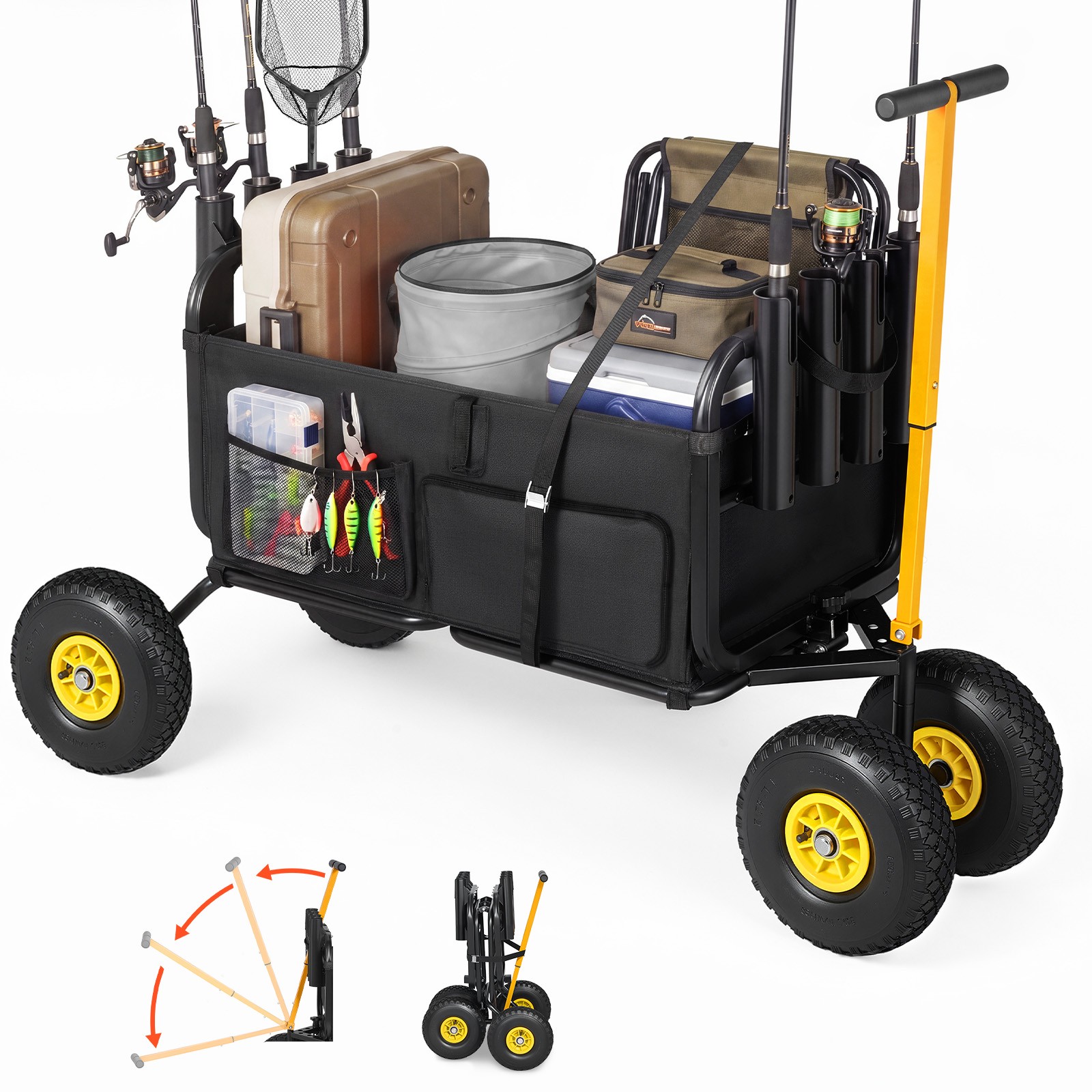 Uimoso Foldable Beach Fishing  - Fishing Rod Holder recension och pris