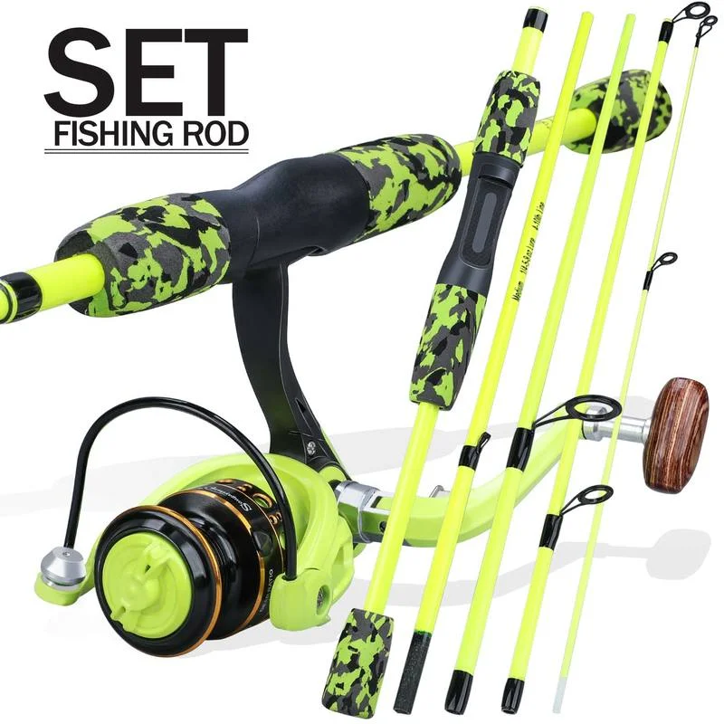 Sougayilang Portable 5 Section - Fishing Rod Spinning recension och pris