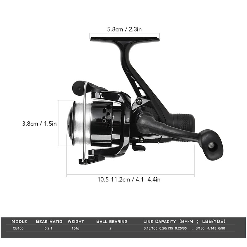 BRAVMAK 2.1/ 2.3 mTelescopic F - Fishing Rod Spinning recension och pris